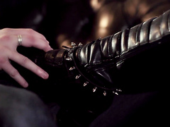 Tattooed babe Mai Bailey gets pleasured in hardcore fashion