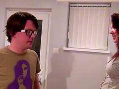 MILF Bella Star sucks her partners dick and receives a cumshot