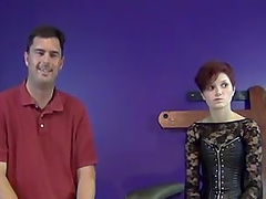 Dirty BDSM fucking with a dominant wife and her submissive husband