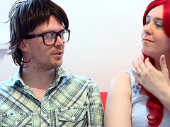 Chubby amateur Jasmine Lau gets cum after a naughty blowjob