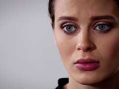 Brunette teen babe Lana Rhoades sucks and fucks a cock hard