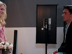 Hardcore couple sex with blonde MILF Kenna James,by the pool