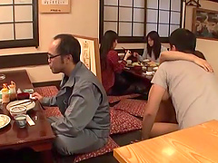 Ayami Shunka fucks in a public place and gets cum on her face