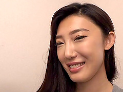 Beautiful and busty Japanese babe striped and fucked hardcore