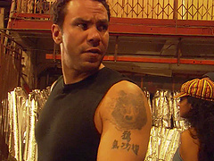 Ebony MILF babe Tanya Dewgood gets a hard pussy fuck