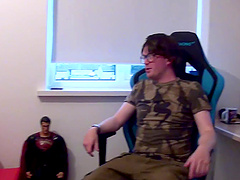 Redhead chubby amateur swallows cum in a homemade blowjob scene