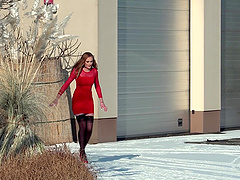 Malena and her slutty girlfriends sprayed with cum at an orgy