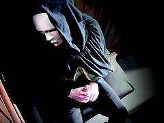 Gorgeous brunette MILF Lucia Love cum sprayed in the confession room