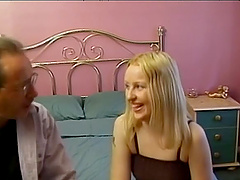 Amateur blonde wife Donna C. spreads her legs to be fucked