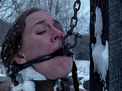 Kinky torture session between a perv and skinny Sierra Cirque