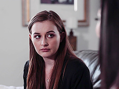 Mature lesbian Silvia Saige seduces Danni Rivers into pussy licking