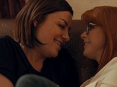 Sovereign Syre and Penny Pax eat out each others pussies on the bed