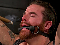 Smoking hot BDSM action with Kristofer Weston and Brendan Patrick