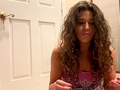 Slave girl Victoria Voxxx tied up and tortured with candle wax