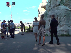 Public humiliation and fucking i front of the people - Cherry Kiss