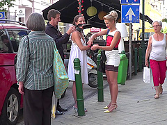 Slutty babe Cherry Kiss gets her pussy licked and ass spanked