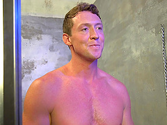 BDSM sex scene in prison where a guard fucks hot inmate's ass