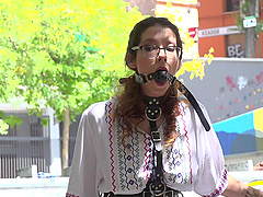 Naughty slut Zenda Sexy loves being humiliated and fucked in public