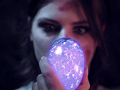 Lesbo models take off their clothes for outdoors sex - Adriana and Kissa