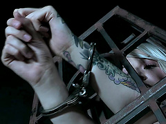 Rough BDSM torture session for amateur darling Hadley Haze