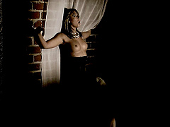 Late night lesbian lovemaking between Ella Milano and Brooklyn Lee