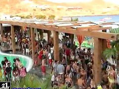 Fun on Holiday In Greece with Blonde Beauty from Hungary