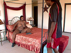 chubby ebony Thickwitit gets her cunt pounded by her boyfriend