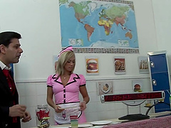 Close up video of a lucky guy fucking both Alexis May and Charlee Chase