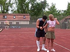 Rough FFM threesome in the shower - Dominica Dolce & Asia Deville