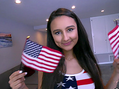 Hot ass Latina Eliza Ibarra fucked by a stranger in POV video