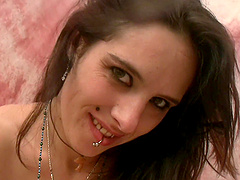 After dildo pleasing Sophia Lux wants to feel hard penis in her cunt