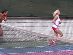 Outside lesbian fuck is one of the fantasies of sexy lesbians