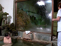 Shy Japanese girl Nozomi Hatsuki gets pleasured by an amateur