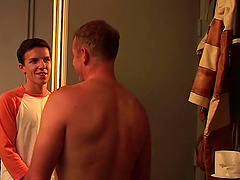 Tony Ferrari and Jake Owens love to fuck on the floor without mercy