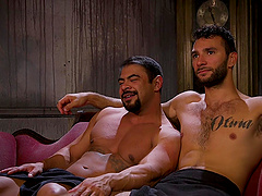 Gay hardcore sex is all that horny Draven Navarro and Brian Adams need