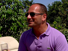 Blowing a hard stranger's cock on the beach is amazing for Olivia La Roche