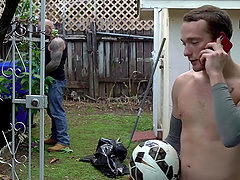 Rough ass and mouth fucking for a skinny dude by his best friend