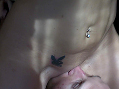 Horny guy eats ass of kinky Julia Pink and they have nice sex