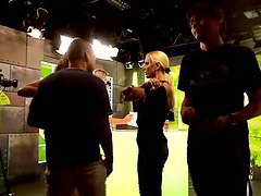Euro Pornstar Gets Gets Interviewed in a Popular TV Show