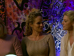 India Summer and a girl please each other's cunts without sex toys