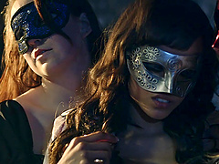 Dirty ass fucking during a nasty gangbang with Samantha Bentley