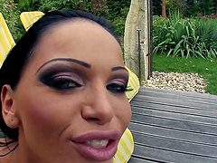 Christine Roberts loves to be fucked balls deep in her tight butt