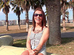 Hardcore pussy and mouth fucking with a small tits girlfriend