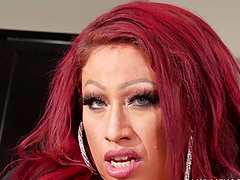 Mature pornstars Alura Jenson and Miss Poison with large boobs