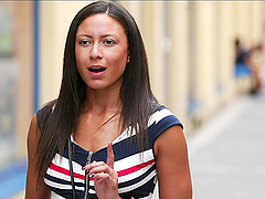 Sienna Day doing exactly what this dude needs for an strong orgasm