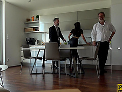 Sexy brunette Barbara Beiber adores hardcore sex with her boyfriend