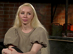 Everything about strong orgasm is very welcome for Natasha James