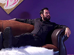 Tied brunette Casey Calvert is more than ready for unforgettable sex games