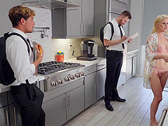 After blowing Tyler Nixon decides to fuck with handsome stranger