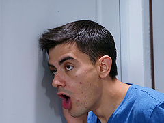 Adorable Jeni Angel uses a strapon to fuck her lesbian friend